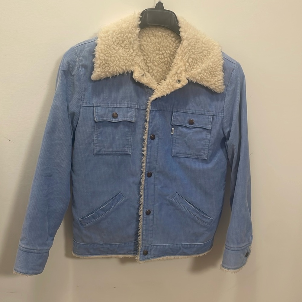 RARE condition VINTAGE 70s Levi’s Fully Lined Corduroy Womens Medium | Men Small